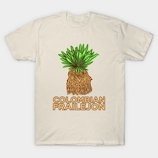 Colombian South american andean Frailejon plant art T-Shirt by Drumsartco